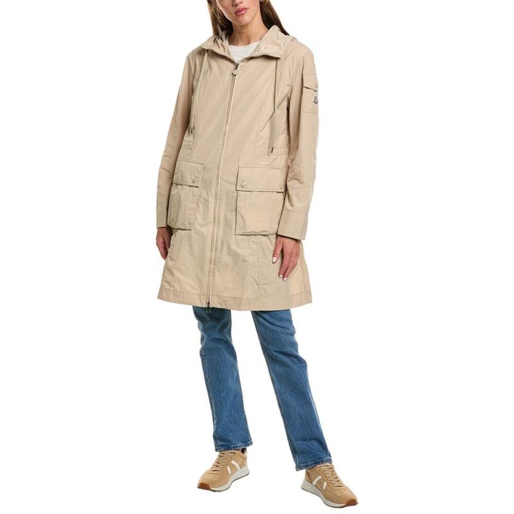 Moncler Womens  Laerte Coat, Brown